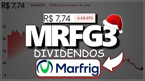 mrfg3 dividendos - klbn4 dividendos